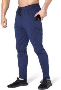 BROKIG Men’s Zip Jogger Pants