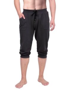 HDE Men’s ¾ Men’s Yoga Capri Pants
