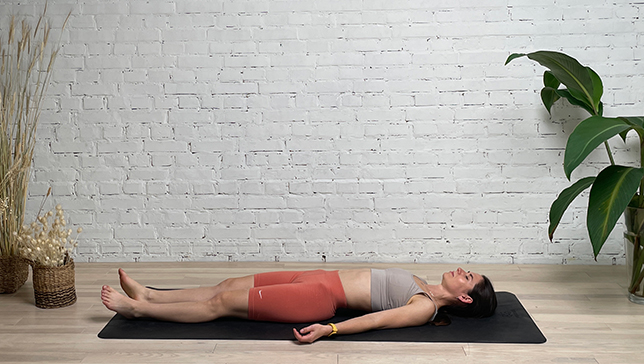 Corpse Pose Called Shavasana