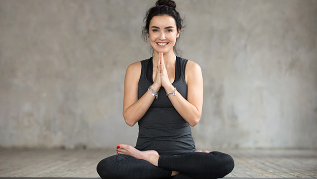 Half Lotus Pose • Yoga Basics