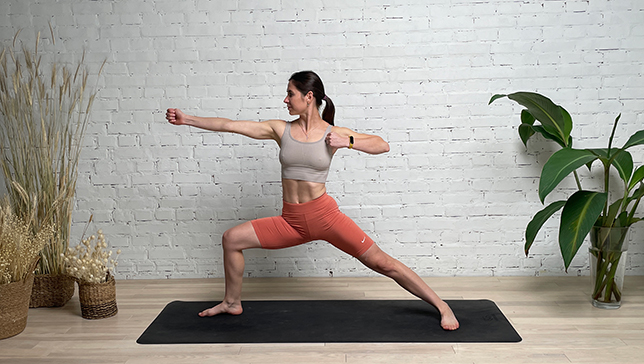 yoga bow and arrow pose