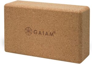 Gaiam Cork Yoga Brick 1