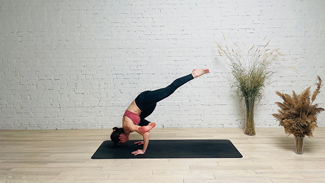 flying pigeon pose - YanvaYoga