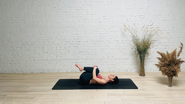 Knees-to-Chest Pose - YanvaYoga