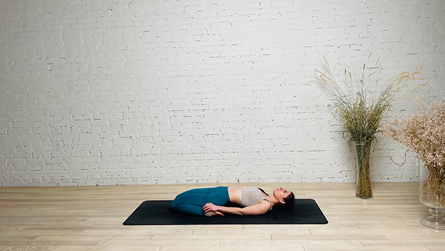 Reclining Hero Pose - YanvaYoga