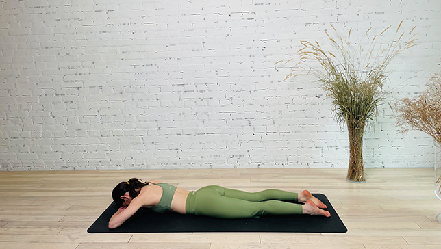 Crocodile Pose - YanvaYoga