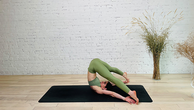 Reclining Angle Pose - YanvaYoga