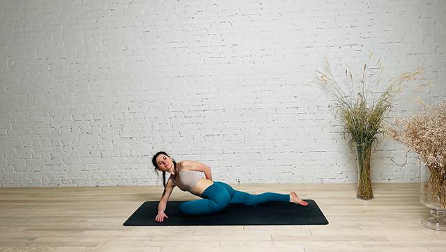 Momentum Yoga - Pigeon Pose (or Adho Mukha Kapotasana in Sanskrit) engages  both the front and back sides of the legs creating ease of movement - its  one of our all-time favourite